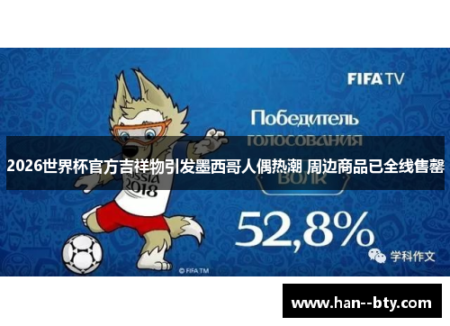 2026世界杯官方吉祥物引发墨西哥人偶热潮 周边商品已全线售罄